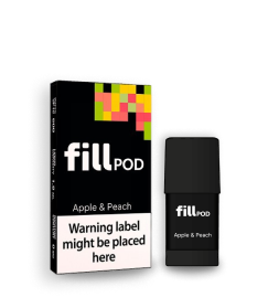 fill POD apple & peach - prefilled pod for closed POD systems by fill - product photo
