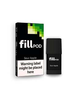 fill POD sour apple - prefilled pod for closed POD systems by fill - product photo