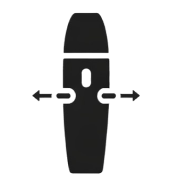 ADJUSTABLE AIRFLOW CONTROL - icon - fillpod.com