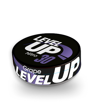 Level UP Nitro Grape - nicotine pouch fill
