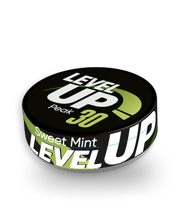 Level UP Peak sweet mint - nicotine pouch fill